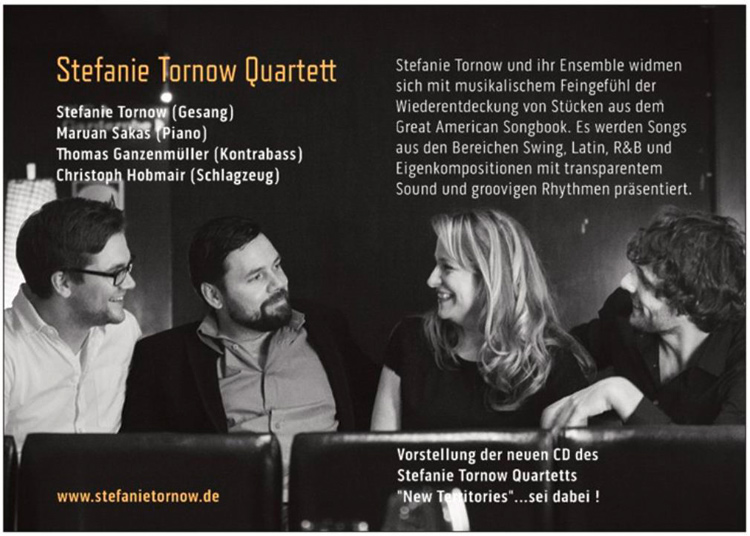 CD Release Stefanie Tornow Quartett